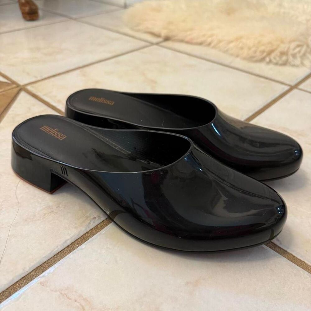 Melissa Women's Black Mules